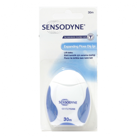 Sensodyne Diş İpi Floss (Mavi) - Yumuşak İp 