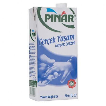 Pınar Süt Yarım Yağlı 1 L