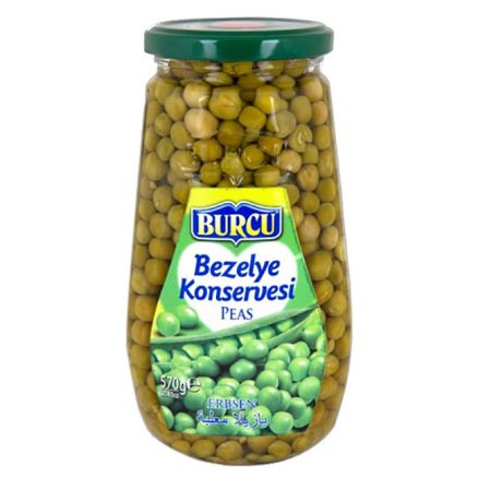 Burcu Bezelye Konservesi 570 G