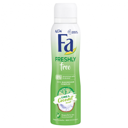 Fa Deodorant Freshly Lime & Coconut Kadın 150 Ml