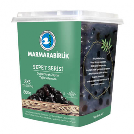 Marmarabirlik Sepet Serisi Zeytin (2XS) Hazır Kap - 800 GR