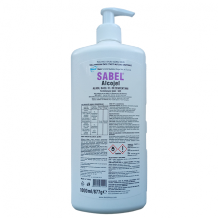 SABEL Alcojel El Dezenfektanı - 1000 ml